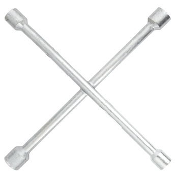 Klucz krzyżak do odkręcania kół 17-24 mm SILVER