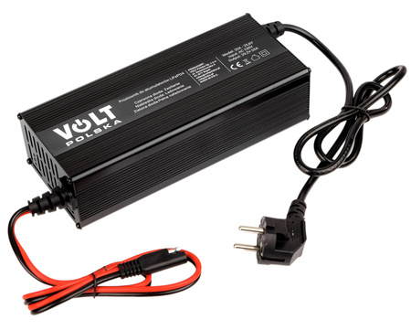 Prostownik ładowarka do ładowania akumulatora litowego LiFePo4 20A 24V VOLT POLSKA