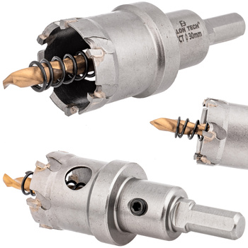 Otwornica widiowa z wiertłem 30mm FALON-TECH