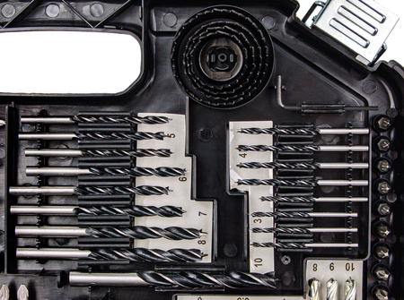 Zestaw wierteł bitów otwornic do metalu drewna betonu 246el MAR-POL