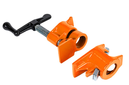 Zestaw 4x ścisk stolarski rurowy bezkońcowy 3/4" zacisk na rurę FALON-TECH