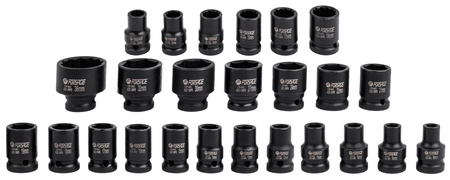 Klucze nasadowe zestaw 32 elementów 1/2 " FORCEKRAFT