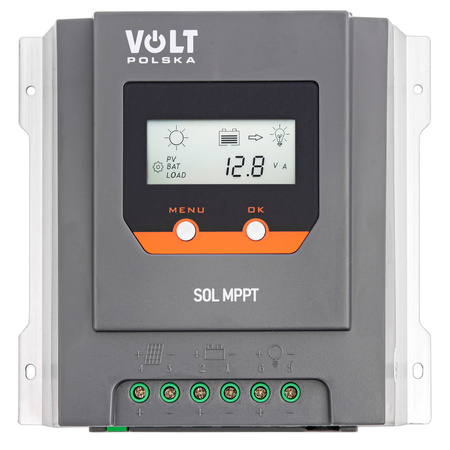 Regulator napięcia ładowania paneli fotowoltaicznych MPPT 12/24V 20A LCD VOLT POLSKA