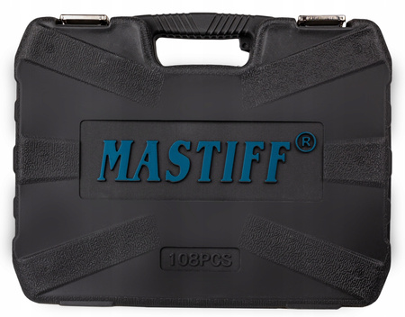 Zestaw klucze nasadowe 108szt. + płasko-oczkowe 12szt. 6-22mm (płachta)