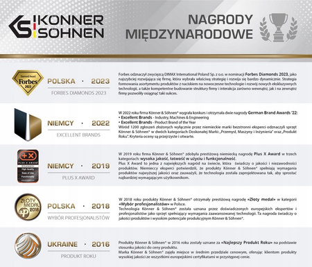 Agregat generator prądu inwertorowy diesel KS 6100IDE ATSR 5kW Könner & Söhnen KS