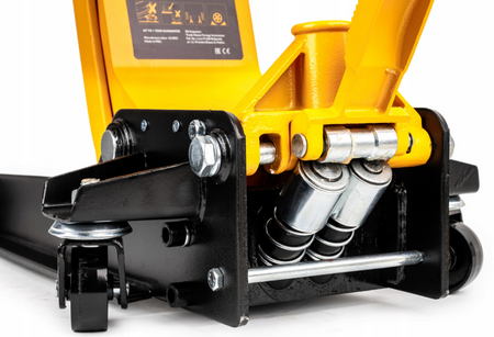 Podnośnik samochodowy niskoprofilowy lewarek hydrualiczny żaba 5 ton JCB