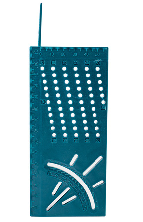 Kątownik japoński plastikowy stolarski 3D przymiar miara miarka linijka FALON-TECH