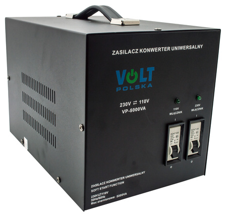 Konwerter reduktor napięcia 5000W (230V/110V) VOLT POLSKA