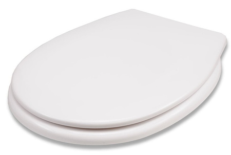 Deska WC wolnoopadająca sedesowa twarda wypinana klik-klak FALA