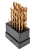 Zestaw wierteł do metalu wiertło do stali 19 szt 1-10 mm FALON-TECH