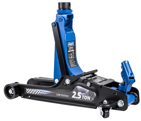 Podnośnik samochodowy lewarek żaba niskoprofilowy 2,5 tony + kobyłki 3T SCHEPPACH