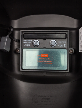 Szybka ochronna do przyłbicy maski spawalniczej poliwęglan filtr 2szt MAR-POL