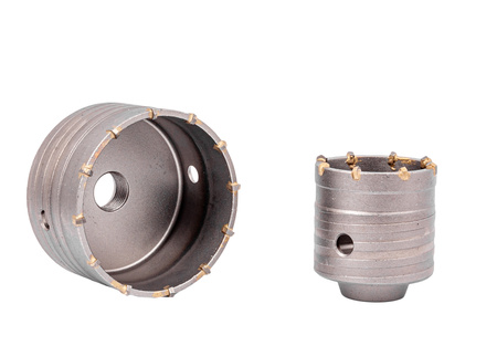 Zestaw otwornice do betonu SDS Plus 6 sztuk (walizka) SILVER