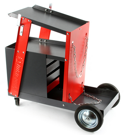 Wózek spawalniczy z półka na butlę do spawarek 4 szuflady MAR-POL