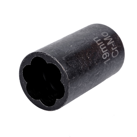 Nasadka do obrobionych uszkodzonych zerwanych śrub mocna crmo 1/2" 19mm FALON-TECH