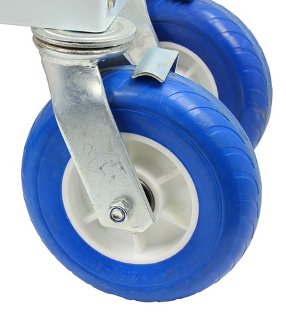 Spalinowy opryskiwacz wózkowy ze zwijaczem węża 50L DEMON