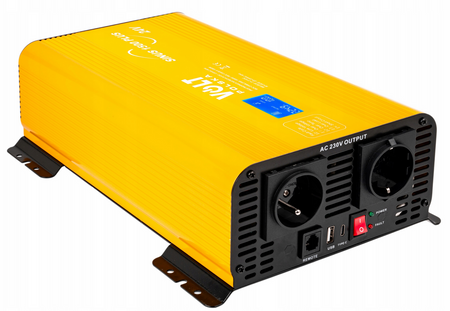 Przetwornica napięcia prądu SINUS 1500 PLUS (24V/230V 1000/1500W) VOLT POLSKA