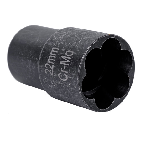 Nasadka do obrobionych uszkodzonych zerwanych śrub mocna crmo 1/2" 22mm FALON-TECH