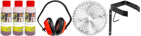 Kosa spalinowa 4w1 + zestaw akcesoriów DEMON