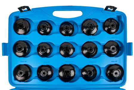 Klucze do filtrów oleju nasadowe 30 sztuk FALON-TECH