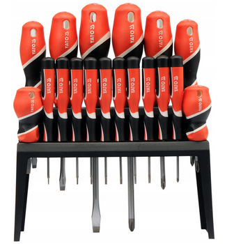 Zestaw śrubokrętów wkrętaków z magnesem 18 szt YT-25982 YATO