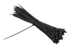 Opaski zaciskowe kablowe 200x2.5mm czarne 100el GEKO
