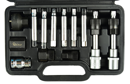 Klucze do alternatorów 13 sztuk GEKO