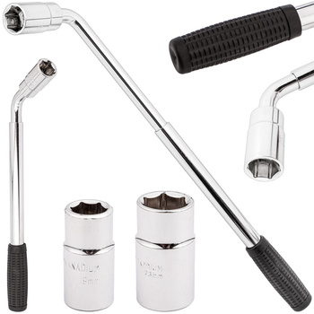 Klucz do kół teleskopowy 17-19mm oraz 21-23mm FALON-TECH