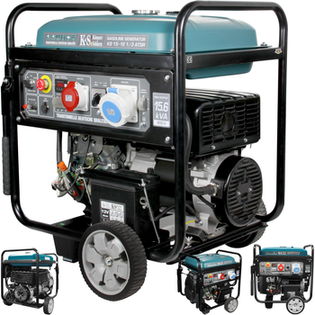 Agregat generator prądu benzynowy KS 15-1E 1/3 ASTR 15,6 kW 230/400V Könner & Söhnen KS