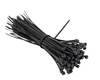 Opaski zaciskowe kablowe 160x2.5mm 100el czarne GEKO