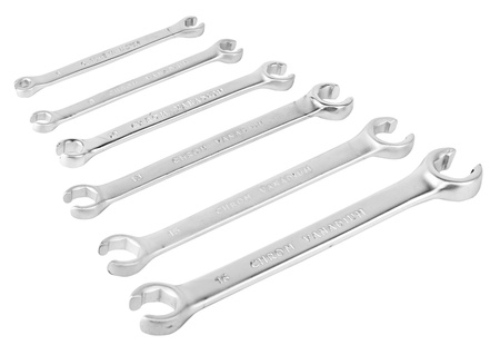 Klucze półotwarte do przewodów hamulcowych 6el 6-18 mm MAR-POL