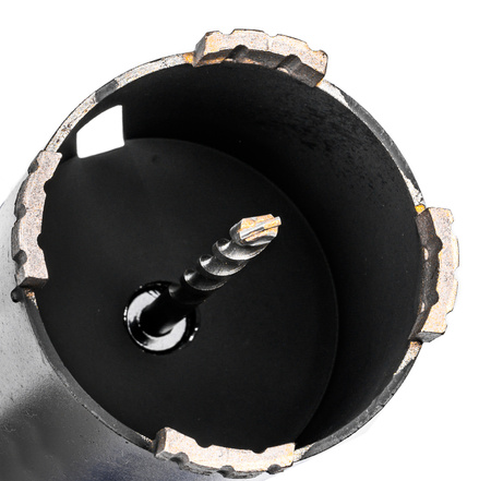 Otwornica diamentowa 82mm 4-segmentowa + adapter SDS-PLUS FALON-TECH