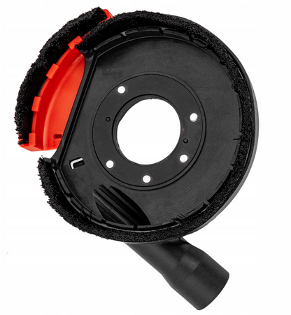 Osłona przeciwpyłowa odsysająca do szlifierki kątowej przystawka 125 mm YATO