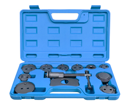 Zestaw do wyciskania tłoczków hamulcowych 12 elementów FALON-TECH