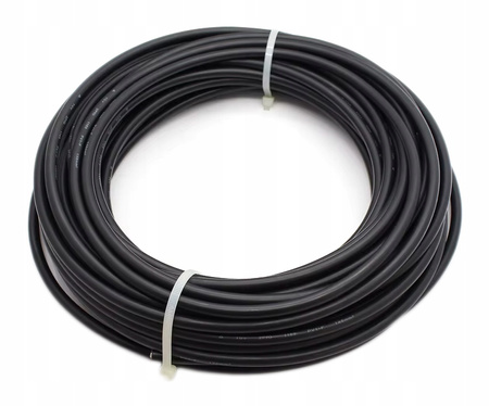 Kabel przewód solarny 6mm2 czarny UV odporny H1Z2Z2-K do fotowoltaiki 4SUN