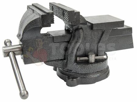 Imadło ślusarskie obrotowe 125mm + kowadło SOLIDNE GEKO