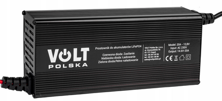 Silnik elektryczny zaburtowy do łodzi 70Lb lekki akumulator 100Ah prostownik 20A VOLT POLSKA