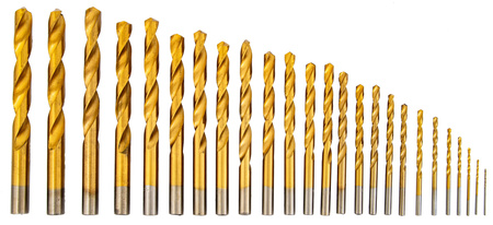 Zestaw wierteł tytanowych do metalu HSS 1-13 mm 25 el FALON-TECH