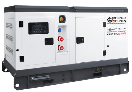 Agregat generator prądu stacja diesel KS 33-3YE Könner & Söhnen KS