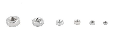 Nakrętki metryczne nierdzewne mix nakrętka M3-M10 300el GEKO