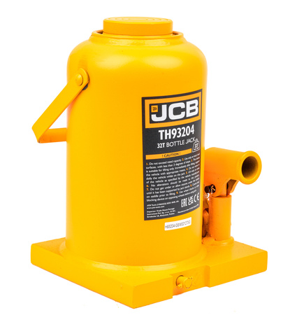 Podnośnik hydrauliczny słupkowy butelkowy maszynowy mocny lewarek 32 T JCB