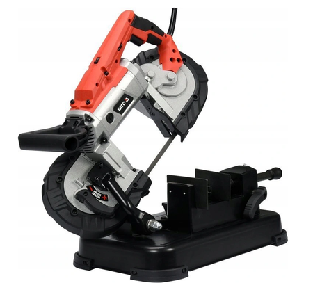 Piła przecinarka Taśmowa z Podstawą 1100W YATO