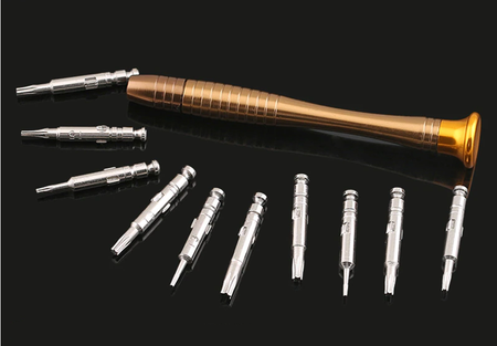 Zestaw precyzyjnych śrubokrętów GSM TEL TORX 25w1 Falon-Tech