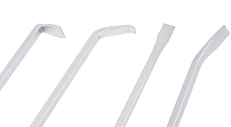 Łyżki dźwignie montażowe łom łomy długie 625-920 mm zestaw 4 szt FALON-TECH