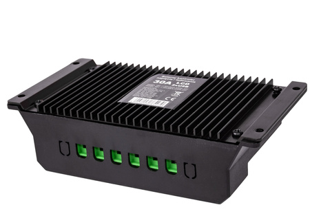 Regulator napięcia paneli ładowania solarnych PWM 12V/24V 30A LCD VOLT POLSKA