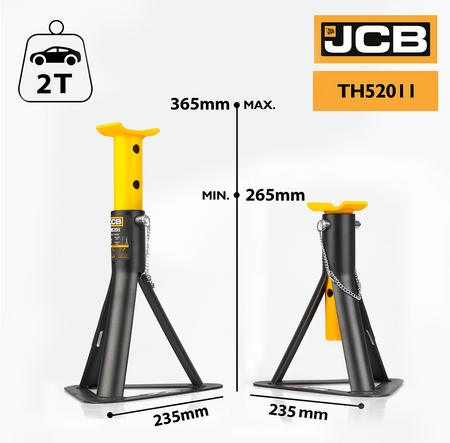 Kobyłki warsztatowe 2szt. 2T JCB