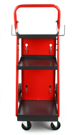 Wózek spawalniczy do spawarek z półką miejscem na butlę 3 półki MAR-POL