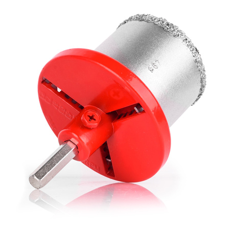 Otwornice wolframowe do glazury betonu 4 elementy SILVER