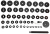 Ściągacz do tulei łożysk sworzni adapter prasy 18-74 mm zestaw 52 el FALON-TECH