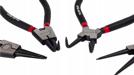 Szczypce do pierścieni segera 6" 4 szt segeera zestaw szczypiec 150 mm FALON_TECH